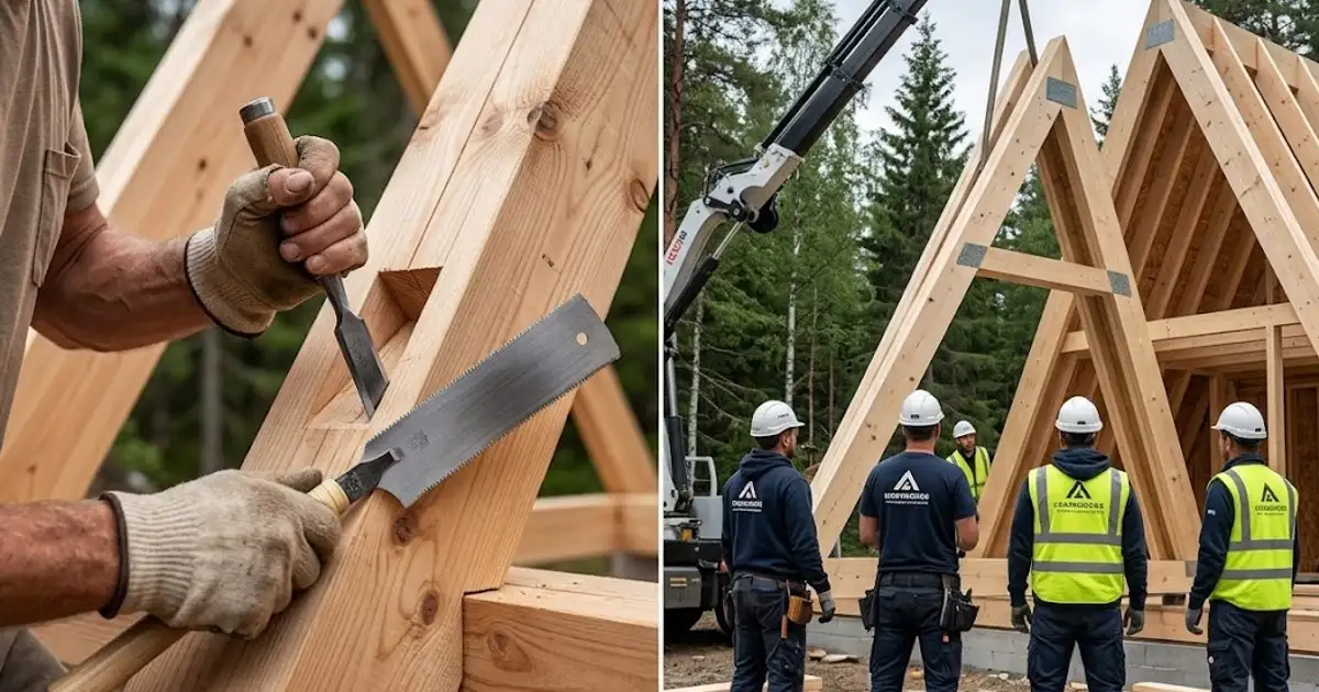 A-Frame kuća: DIY gradnja ili profesionalni izvođač?
