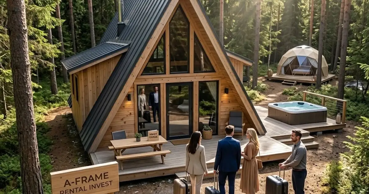 A-Frame izdavanje: Vodič za profitabilan biznis iznajmljivanja