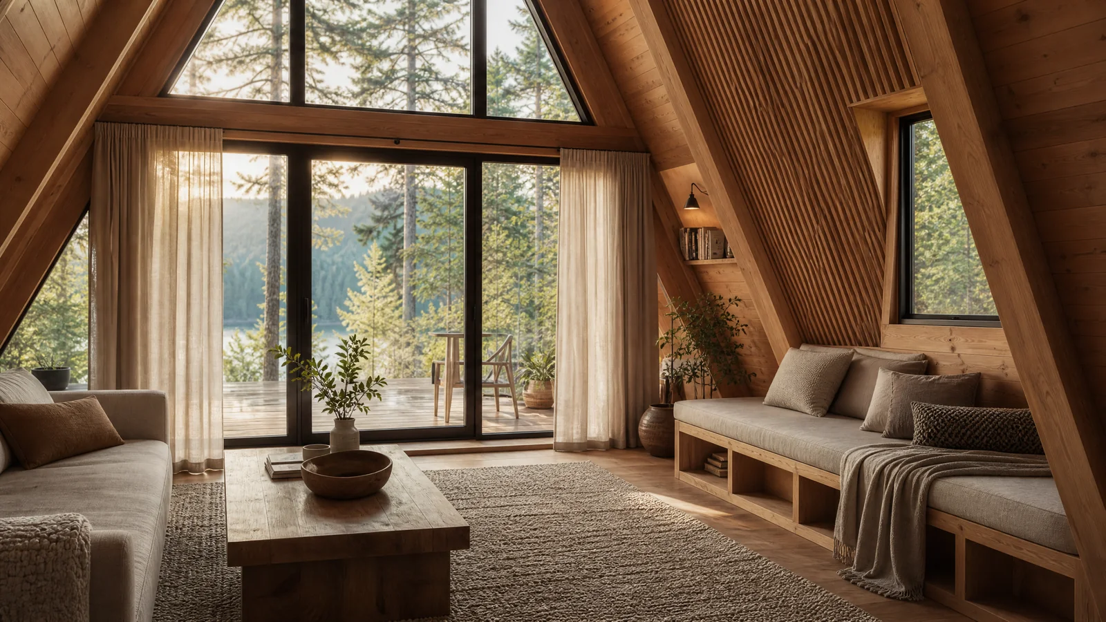 Akustika otvorenog A-frame prostora