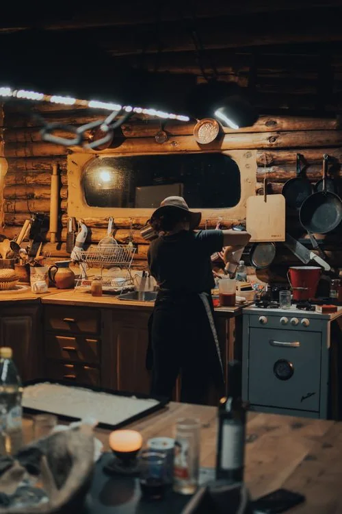 Praktičan detalj A-frame vikendice