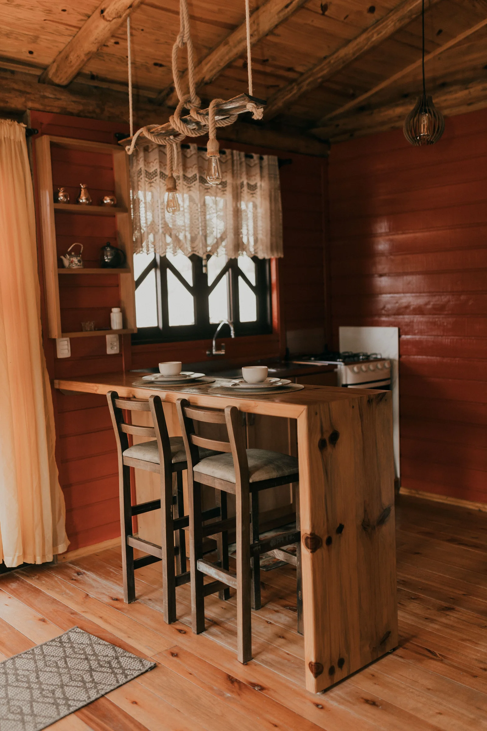 Praktičan detalj A-frame vikendice